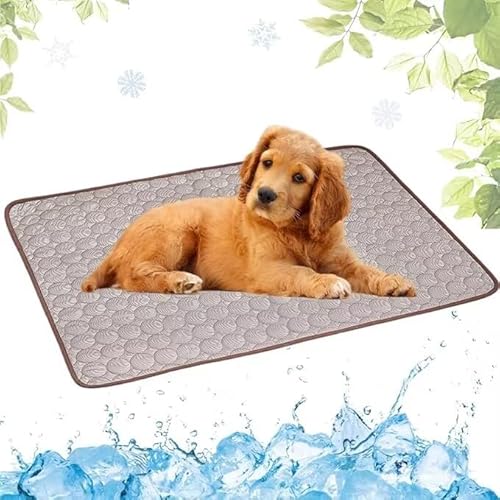 AngLink PfotenCool- Kühlt deinen Hund bei Hitze ganz von selbst (XXL(150X100cm),Braun) von AngLink
