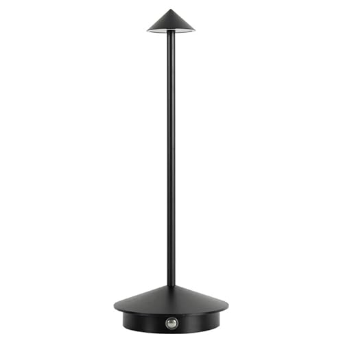 AngLink Sandsberg LED Tischlampe Dimmbar mit Touch-Sensor, 3 Helligkeitsstufen, 360° Beleuchtung, für Schlafzimmer Büro Café (Gold) von AngLink