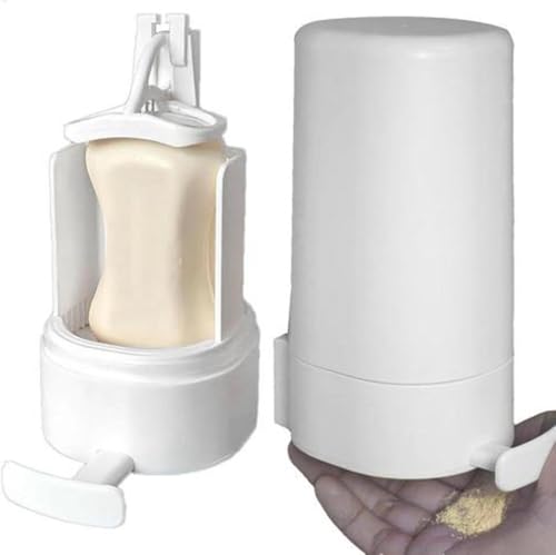 Stückseife Seifenmühle,Seifenspender Feste Seife Raspel,Raspeläuber Seifenspender,Raspel Räuber Seifenspender,Soap Grinder,Seifenmühlenbehälter,Raspel Seifenspender Für Badezimmer von Angaekkot