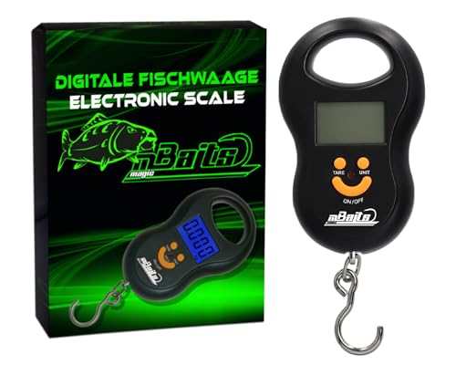Magic Baits Digital Fischwaage 40kg Angelwaage Hängewaage Zugwaage von Angel-Berger