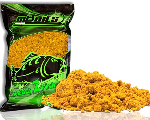 Magic Baits Ready 2 Fish Groundbait Angelfutter Fertigfutter Feeder Futter angelfertig Grundfutter fertig zum Angeln Futtermittel (800g, Magic Mais - Sweet Corn) von Angel-Berger