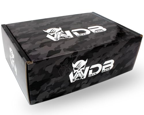 Wild Devil Baits Pro Petri Box Monatsbox Raubfischbox Angelbox Promo Box Geschenk Angelzubehör (Juni) von Angel-Berger