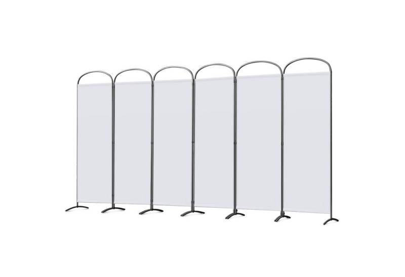 Angel Living Paravent 6-Teilig, Sichtschutz Faltbar mit Metallrahmen Polyester336x182cm, Stellwand für innen, Raumteiler klappbar freistehend Sichtschutz Angel Living Paravent 6-Teilig, Sichtschutz Faltbar mit Metallrahmen Polyester336x182cm, Stellwand für innen, Raumteiler klappbar freistehend Sichtschutz von Angel Living