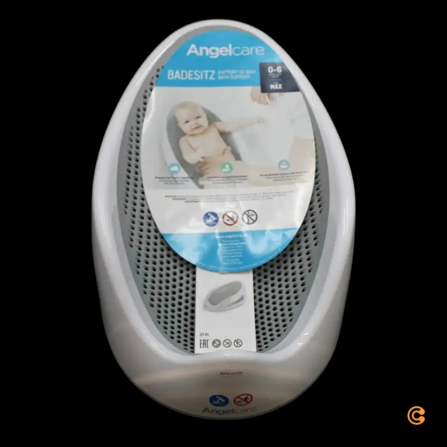 B-Ware Angelcare Großer Badesitz Light Grey Badewannensitz Rutschschutz B-Ware Angelcare Großer Badesitz Light Grey Badewannensitz Rutschschutz von AngelCare