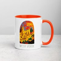 Mesa Verde Nationalpark Kaffeetasse. Kunst. Malerei. Tasse von AngelaStaehlingArt