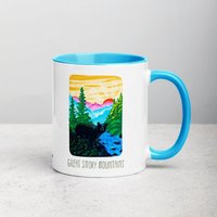 Toller Rauchgebirge National Park Kaffeebecher. Rauchbecher. Tolle Rauchige Berge Kunst. Nationalpark Tasse Toller Rauchgebirge National Park Kaffeebecher. Rauchbecher. Tolle Rauchige Berge Kunst. Nationalpark Tasse von AngelaStaehlingArt