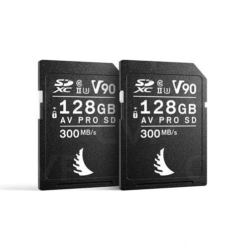 Angelbird Match Pack AV PRO SD MK2 128GB UHS-II V90 U3 Class 10 Speicherkarte für Canon 2er-Pack von Angelbird