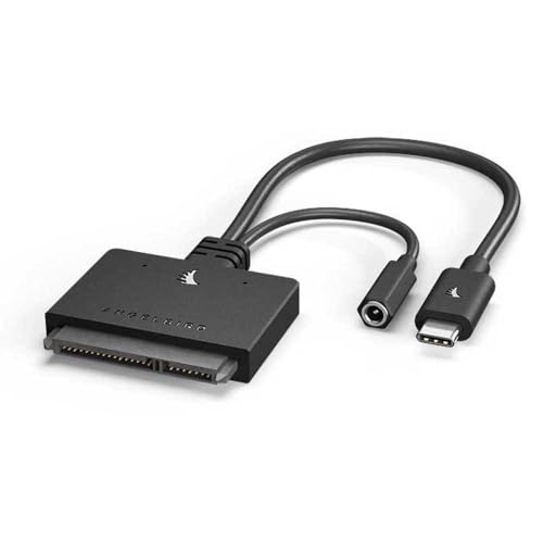 Angelbird USB-C 3 auf SATA Adapter für interne SSDs und Festplatten - schwarz [Trim Support | Apple MacBook´s, PC, Notebooks etc.] - C-SATA von Angelbird