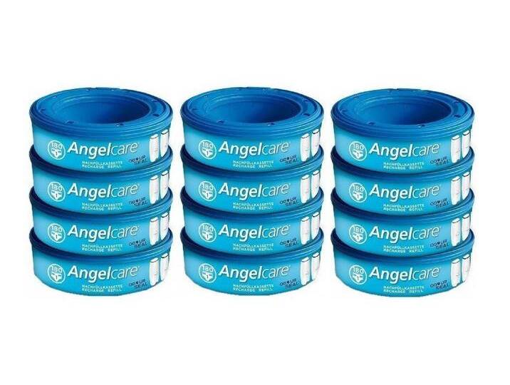 Angelcare® Windeleimer Windeleimer Nachfüllpack Plus 12er Pack von Angelcare