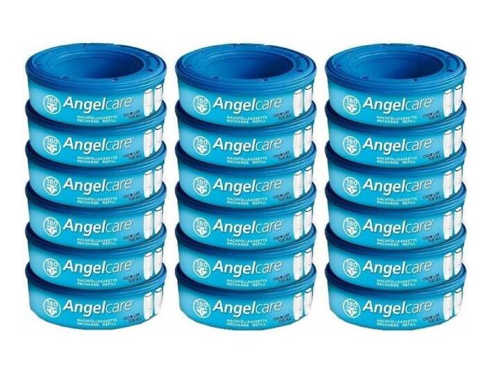 Angelcare® Windeleimer Windeleimer Nachfüllpack Plus 18er Pack von Angelcare