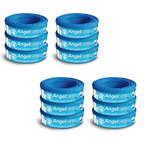 Angelcare Windeleimer Nachfüllpack Plus 12er Pack von Angelcare