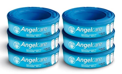 Angelcare Windeleimer Nachfüllpack Plus 6er Pack von Angelcare