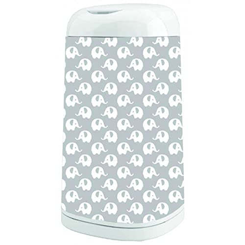 Angelcare Bezug für Abfalleimer Dress Up, ADS-ELEPHANT-EU, grau von Angelcare