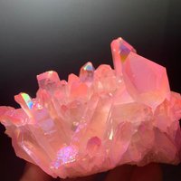 Galvanisierte Puderkristall-Cluster/Galvanisiertes Kristall/Galvanisiertes Kristall Spar von Angelcarving