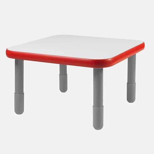 Angeles Baseline Quadratische Tischplatte, 76,2 cm, trocken abwischbare Laminatoberfläche, perfekt für den Einsatz als Kindertisch oder Kleinkindtisch in Klassenzimmern, Vorschulen und Angeles Baseline Quadratische Tischplatte, 76,2 cm, trocken abwischbare Laminatoberfläche, perfekt für den Einsatz als Kindertisch oder Kleinkindtisch in Klassenzimmern, Vorschulen und von Angeles