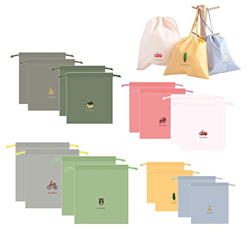 Angelkiss 1 Aufbewahrungsbeutel, peva, Grün, Blau, Pink, Grau, Braun, Gelb, Hellrosa, Hellgrün von Angelkiss