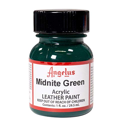 Angelus Acryl Lederfarbe Mitternacht Grün 29,5ml von Angelus