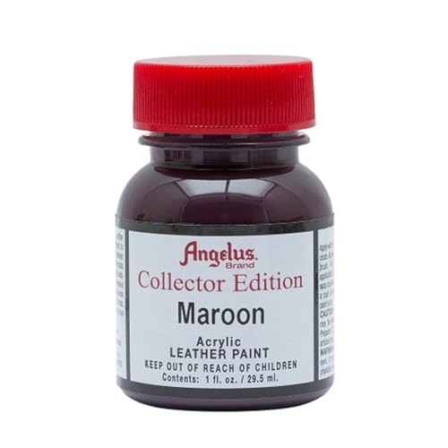 Angelus COLLECTOR EDITION Leder- und Textilfarbe 336C MAROON 29,5 ml Angelus COLLECTOR EDITION Leder- und Textilfarbe 336C MAROON 29,5 ml von Angelus