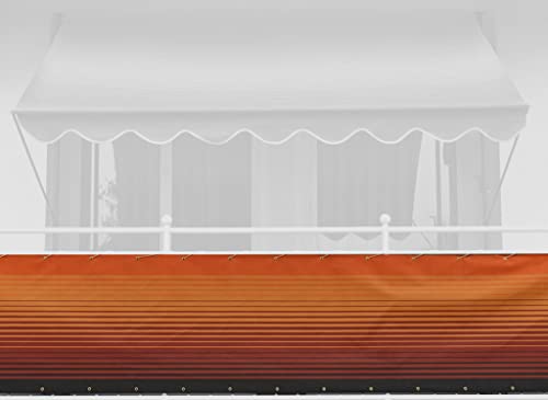Angerer Freizeitmöbel GmbH Balkonbespannung Exklusiv 75 cm (Ombré, Länge: 8 Meter) von Angerer Freizeitmöbel GmbH