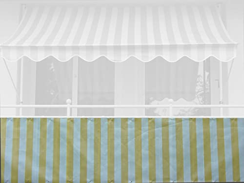 Angerer Balkonbespannung Standard 90 cm Blockstreifen gelb/weiß Länge: 6 Meter Angerer Balkonbespannung Standard 90 cm Blockstreifen gelb/weiß Länge: 6 Meter von Angerer Freizeitmöbel GmbH