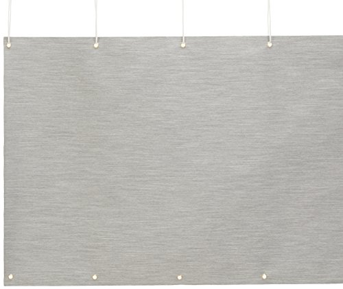 Angerer Freizeitmöbel GmbH Balkonbespannung Style 75 cm (Hellgrau, Länge: 6 Meter) von Angerer Freizeitmöbel GmbH