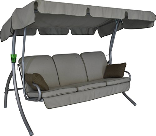 Angerer Freizeitmöbel GmbH Hollywoodschaukel Comfort Style beige von Angerer Freizeitmöbel GmbH