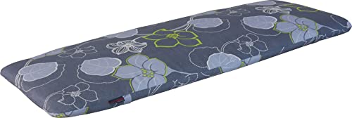 Angerer Freizeitmöbel GmbH Auflage für Gartenmöbel - Bankauflage 180 cm (Grau-Grün geblümt) von Angerer Freizeitmöbel GmbH