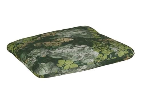 Angerer Freizeitmöbel GmbH Auflage für Gartenmöbel - Sitzkissen Made in Germany (Grün geblümt) von Angerer Freizeitmöbel GmbH