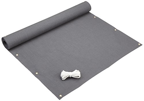 Angerer Freizeitmöbel GmbH Balkonbespannung Style 90 cm (Dunkelgrau, Länge: 6 Meter) von Angerer Freizeitmöbel GmbH