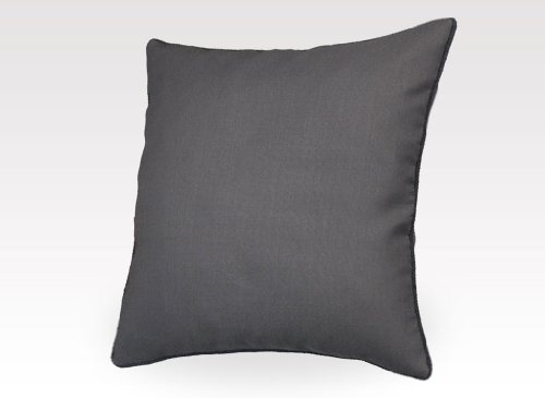 Angerer Freizeitmöbel GmbH Sofakissen klein Style - Zierkissen mit Reißverschluss - Dekokissen Made in Germany (Grau) von Angerer Freizeitmöbel GmbH