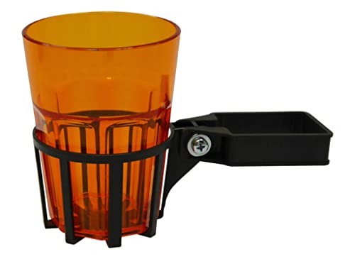 Angerer Getränkehalter 4-Kant grau Becher orange von Angerer Freizeitmöbel GmbH