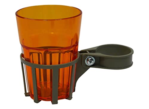 Angerer Freizeitmöbel GmbH Hollywoodschaukel Getränkehalter mit Becher - passend für viele Hollywoodschaukeln mit Rundrohr - Becherhalter Made in Germany (Champagner, Becher orange) Angerer Freizeitmöbel GmbH Hollywoodschaukel Getränkehalter mit Becher - passend für viele Hollywoodschaukeln mit Rundrohr - Becherhalter Made in Germany (Champagner, Becher orange) von Angerer Freizeitmöbel GmbH