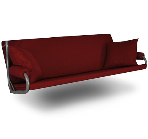Angerer Freizeitmöbel GmbH Hollywoodschaukel Auflage Elegance Joy - passend für viele 3-Sitzer Hollywoodschaukeln - Schaukelauflage Made in Germany (Rot) Angerer Freizeitmöbel GmbH Hollywoodschaukel Auflage Elegance Joy - passend für viele 3-Sitzer Hollywoodschaukeln - Schaukelauflage Made in Germany (Rot) von Angerer Freizeitmöbel GmbH