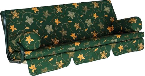 Angerer 2022/108 Trend Schaukelauflage (3-Sitzer) Design Korfu, grün von Angerer Freizeitmöbel GmbH