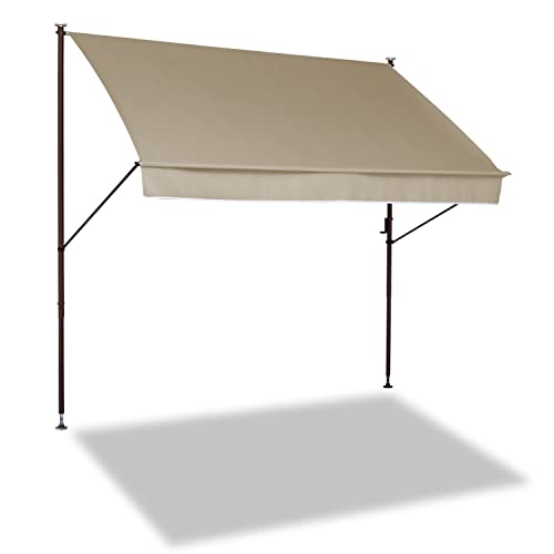 Angerer Freizeitmöbel GmbH Klemmmarkise Style - Markise für Sonnenschutz - Montage ohne Bohren und Dübeln - ideale Balkonmarkise für Mietwohnungen (Natur, 150 cm) Angerer Freizeitmöbel GmbH Klemmmarkise Style - Markise für Sonnenschutz - Montage ohne Bohren und Dübeln - ideale Balkonmarkise für Mietwohnungen (Natur, 150 cm) von Angerer Freizeitmöbel GmbH