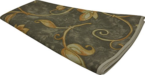 Angerer Freizeitmöbel GmbH Tischdecke rund -Tischwäsche Made in Germany (Grau-Gold Gemustert) von Angerer Freizeitmöbel GmbH