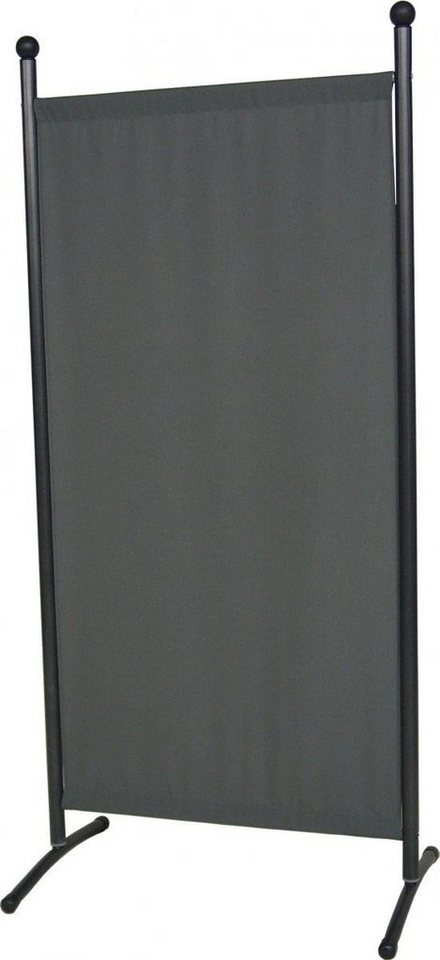 ANGERER Freizeitmöbel GmbH Paravent Stellwand klein dunkelgrau Sichtschutz 178 x 82 cm (H x B) von ANGERER Freizeitmöbel GmbH