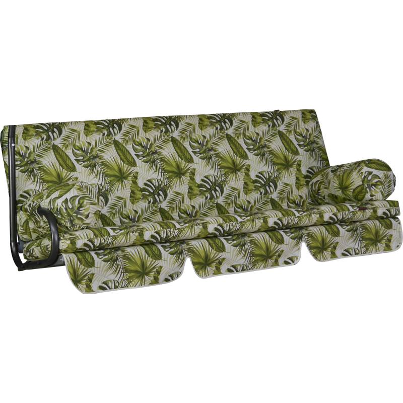 Angerer Freizeitmöbel Auflage für Hollywoodschaukel 'Trend Havanna' grün 178 x 54 x 9 cm von Angerer Freizeitmöbel