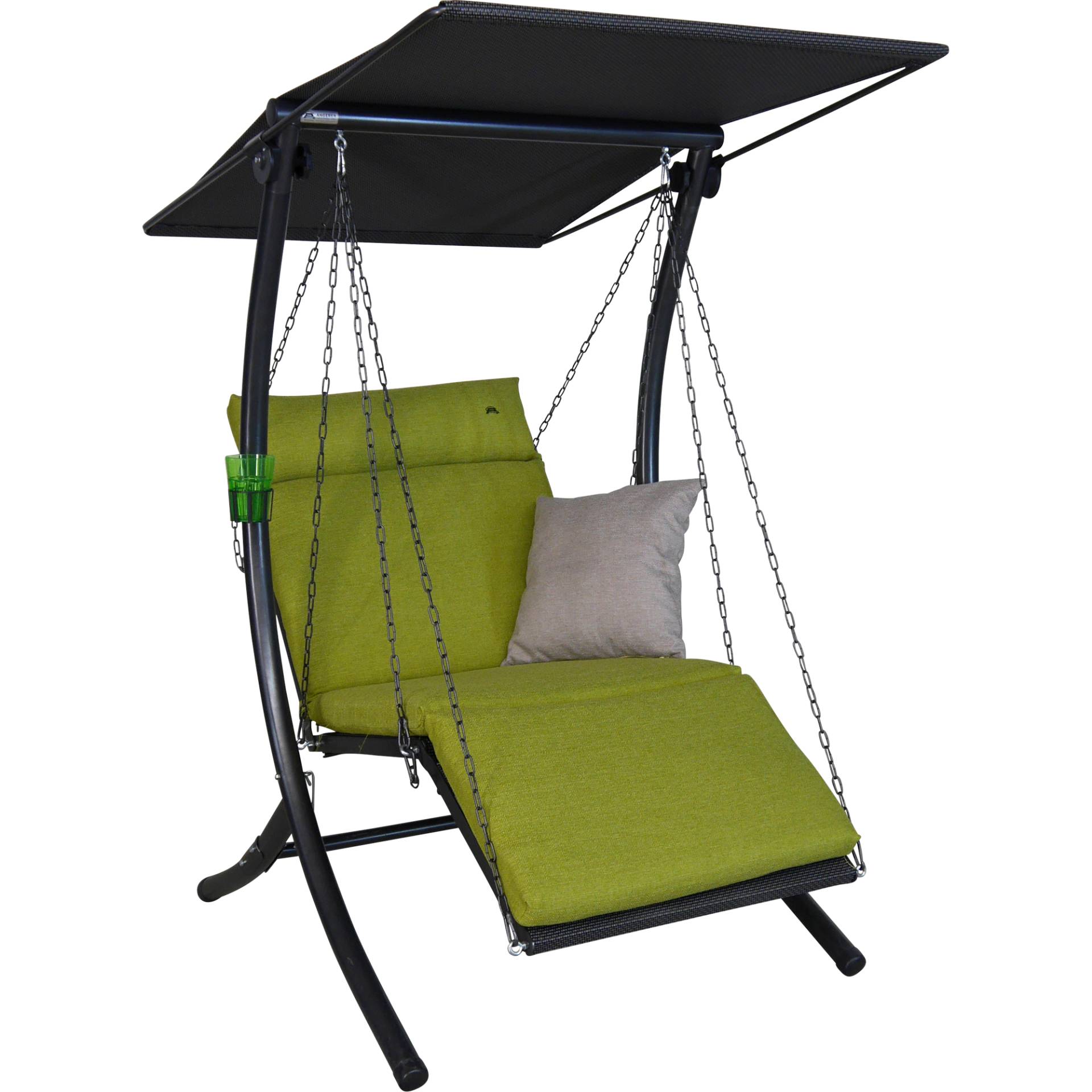 Angerer Freizeitmöbel Hollywoodschaukel 1-Sitzer 'Swing' Smart lime 100 x 210 cm von Angerer Freizeitmöbel