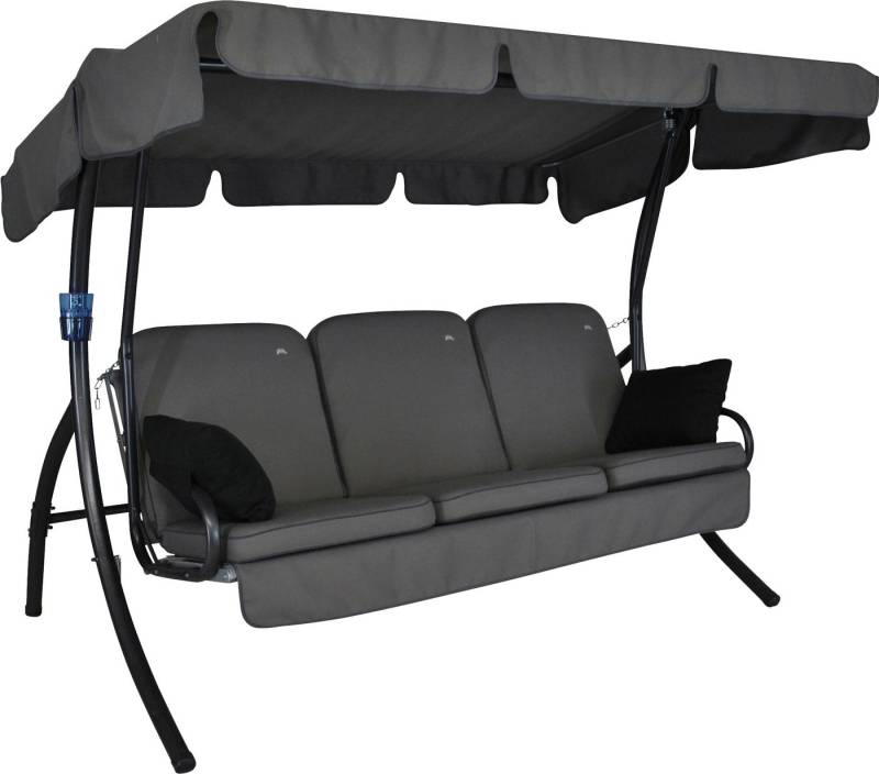 Angerer Freizeitmöbel Hollywoodschaukel Comfort Style, TOPSELLER!, 3-Sitzer, Bettfunktion, OTTOs Choice, inkl. Auflagen und Zierkissen von Angerer Freizeitmöbel