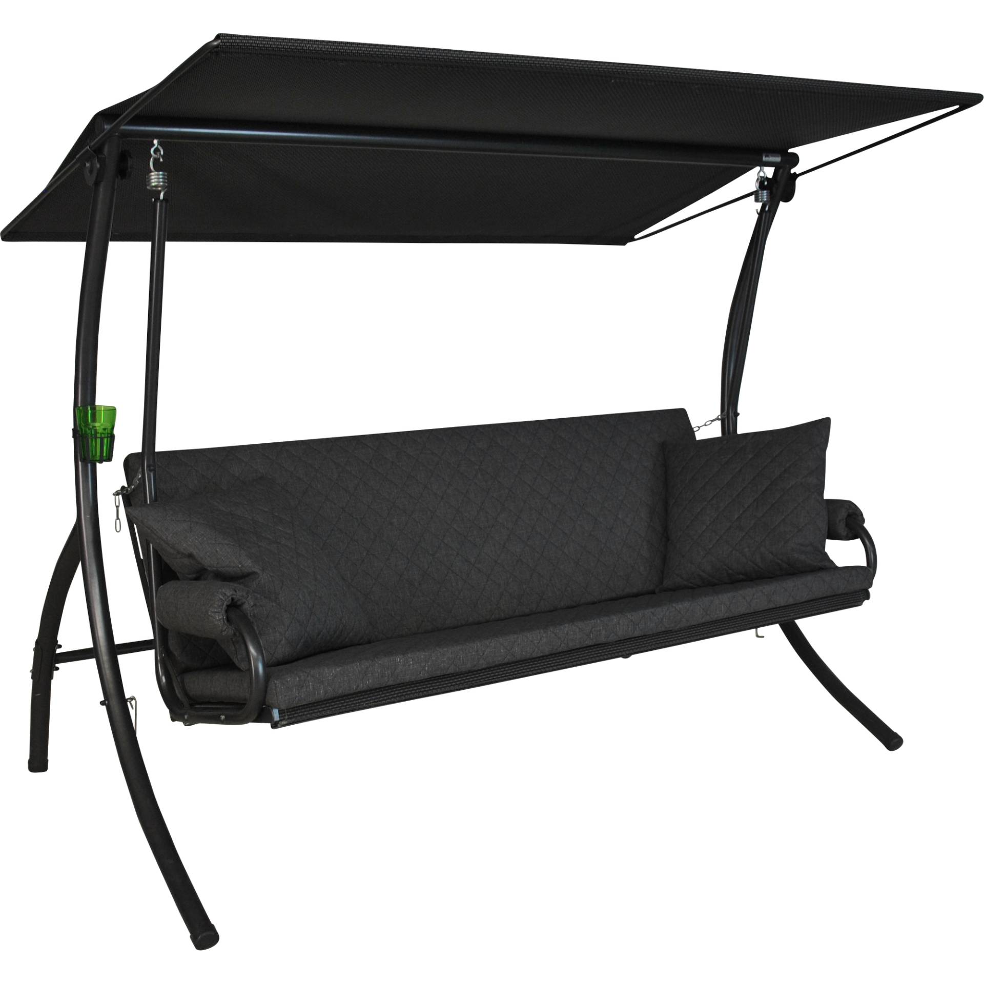 Angerer Freizeitmöbel Hollywoodschaukel 'Elegance Joy' grau 3-Sitzer 210 x 145 x 160 cm Angerer Freizeitmöbel Hollywoodschaukel 'Elegance Joy' grau 3-Sitzer 210 x 145 x 160 cm von Angerer Freizeitmöbel