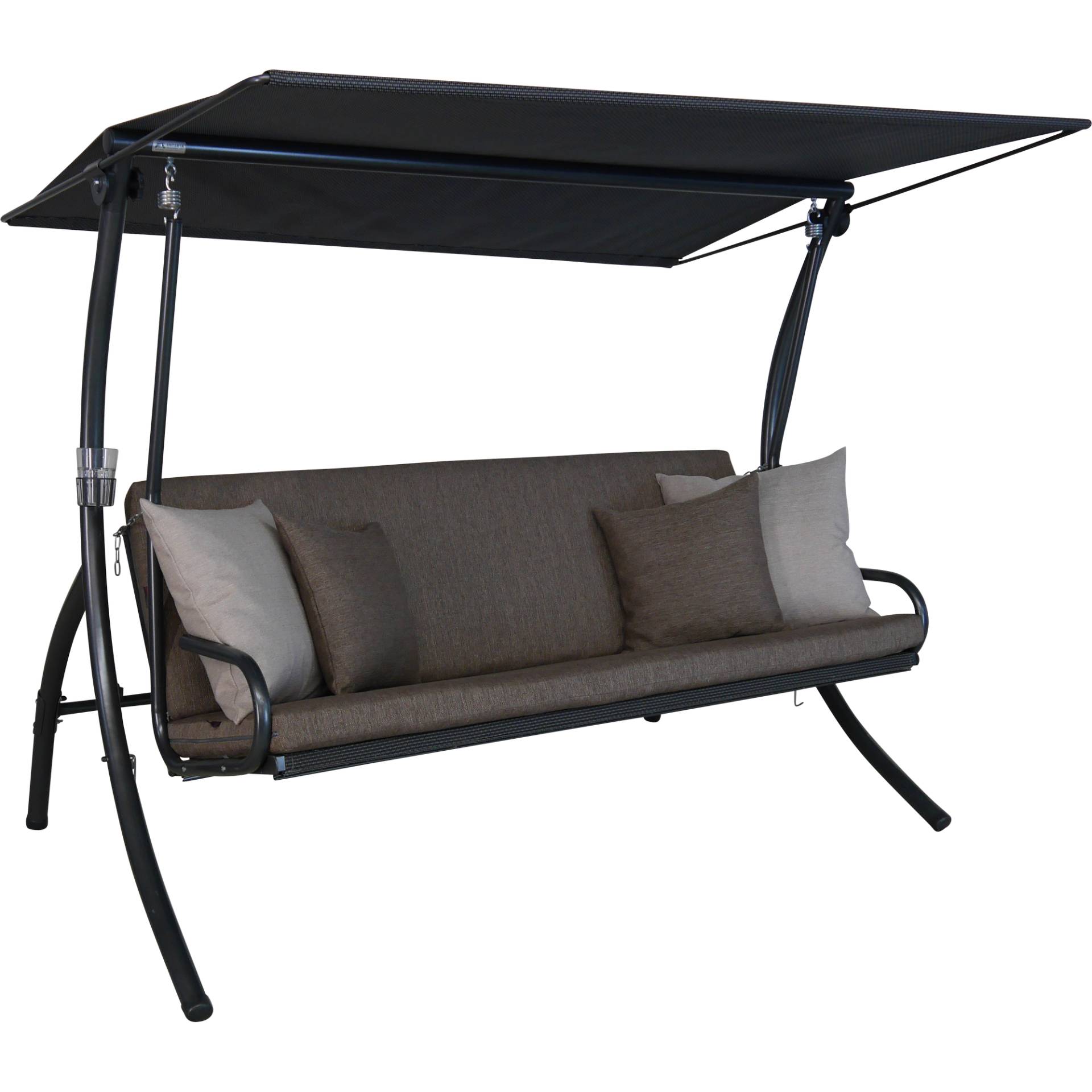 Angerer Freizeitmöbel Hollywoodschaukel 'Elegance Smart' 3-Sitzer olivenfarben 210 x 160 x 145 cm Angerer Freizeitmöbel Hollywoodschaukel 'Elegance Smart' 3-Sitzer olivenfarben 210 x 160 x 145 cm von Angerer Freizeitmöbel