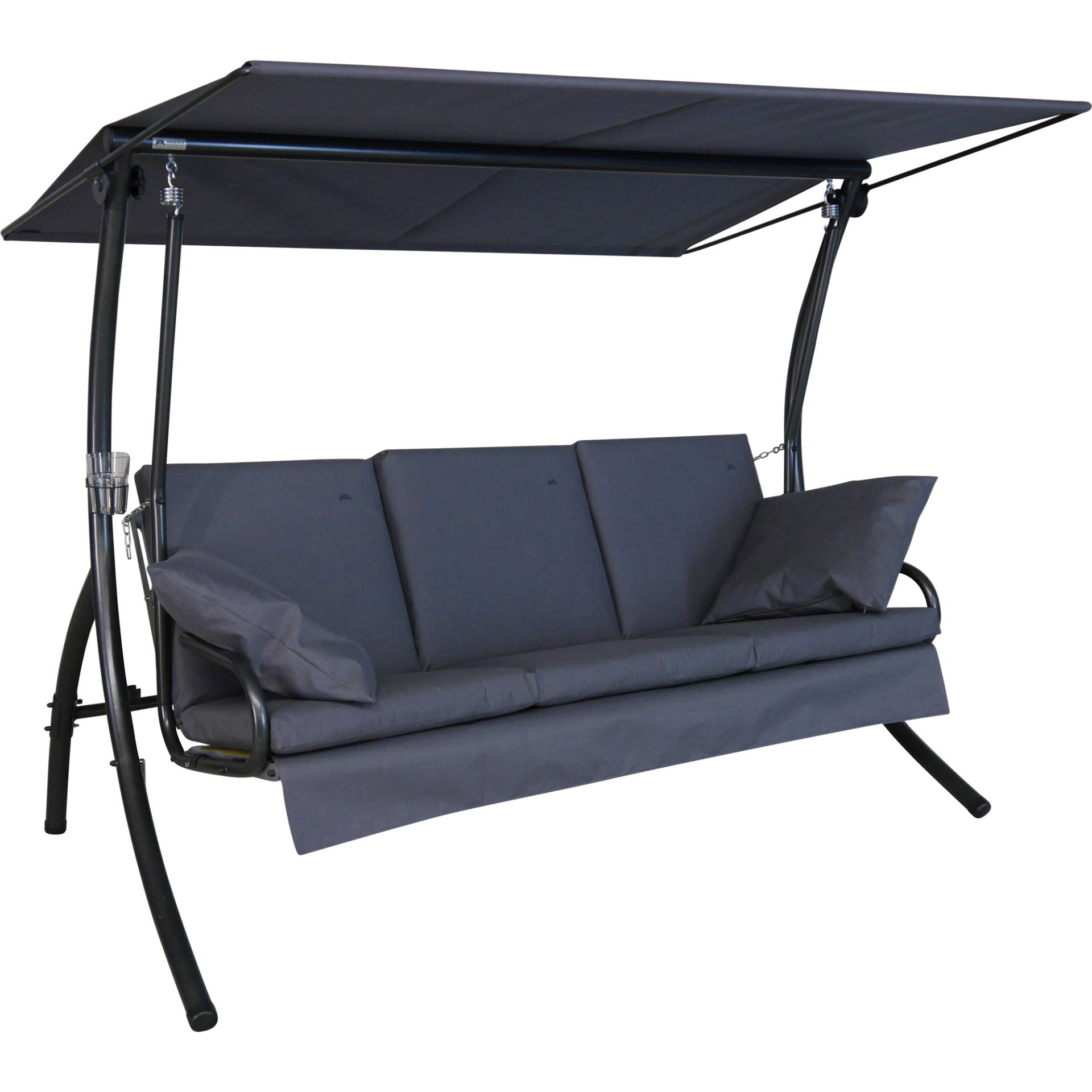 Angerer Freizeitmöbel Hollywoodschaukel 'Loft Sun' anthrazit 3-Sitzer Angerer Freizeitmöbel Hollywoodschaukel 'Loft Sun' anthrazit 3-Sitzer von Angerer Freizeitmöbel