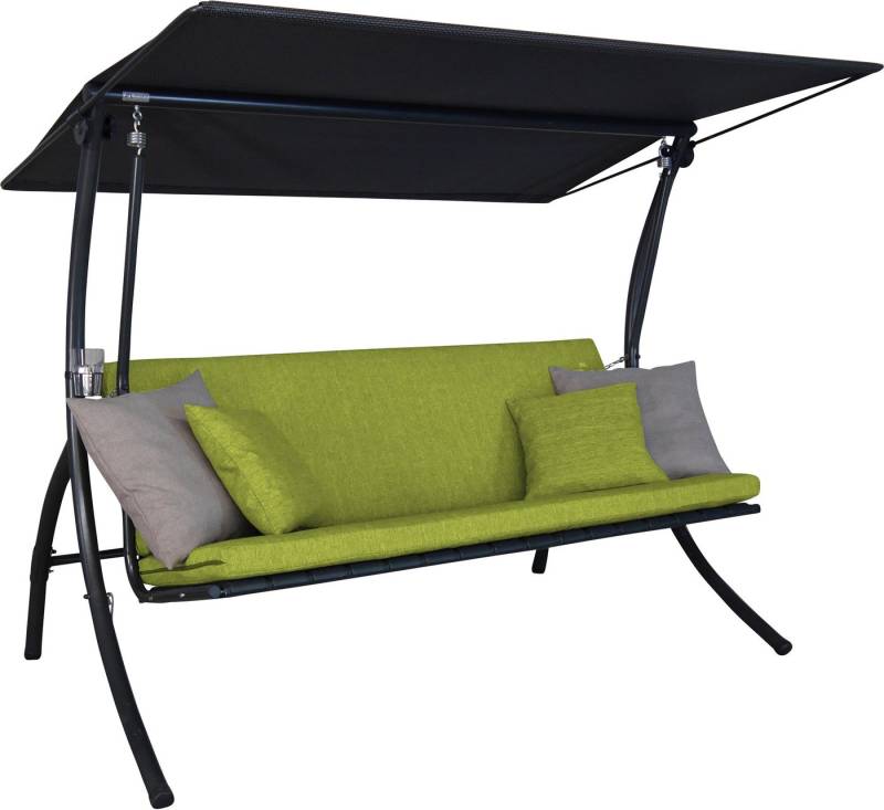 Angerer Freizeitmöbel Hollywoodschaukel Motion Smart lime, TOPSELLER!, 3-Sitzer, Bettfunktion, OTTOs Choice von Angerer Freizeitmöbel