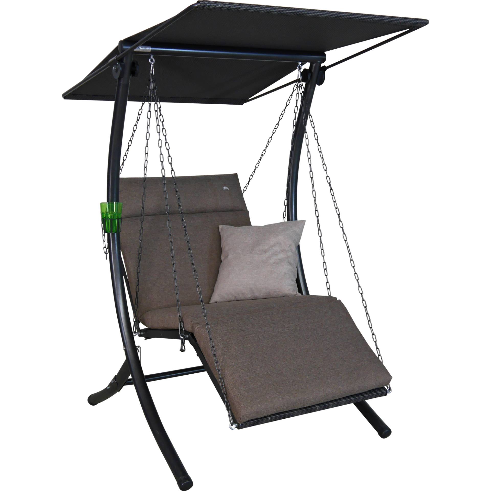 Angerer Freizeitmöbel Hollywoodschaukel 'Swing Smart' 1-Sitzer olivenfarben100 x 160 x 145 cm Angerer Freizeitmöbel Hollywoodschaukel 'Swing Smart' 1-Sitzer olivenfarben100 x 160 x 145 cm von Angerer Freizeitmöbel