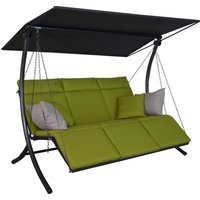 Angerer Freizeitmöbel Hollywoodschaukel "Swing Smart lime", wetterfest von Angerer Freizeitmöbel