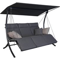 Angerer Freizeitmöbel Hollywoodschaukel "Swing Smart stone, TOPSELLER", wetterfest, verstellbare Lehne Angerer Freizeitmöbel Hollywoodschaukel "Swing Smart stone, TOPSELLER", wetterfest, verstellbare Lehne von Angerer Freizeitmöbel