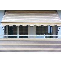Angerer Freizeitmöbel Klemmmarkise, beige-braun, Ausfall: 150 cm, versch. Breiten von Angerer Freizeitmöbel