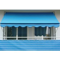 Angerer Freizeitmöbel Klemmmarkise, blau-weiß, Ausfall: 150 cm, versch. Breiten Angerer Freizeitmöbel Klemmmarkise, blau-weiß, Ausfall: 150 cm, versch. Breiten von Angerer Freizeitmöbel