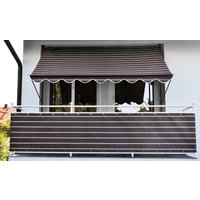 Angerer Freizeitmöbel Klemmmarkise, braun-weiß, Ausfall: 150 cm, versch. Breiten Angerer Freizeitmöbel Klemmmarkise, braun-weiß, Ausfall: 150 cm, versch. Breiten von Angerer Freizeitmöbel